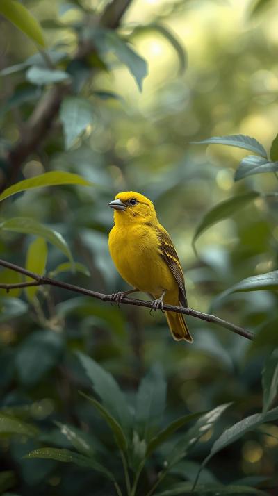 Random Canary In Nature Wallpaper