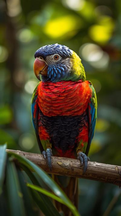 Random Parrot In Nature Wallpaper