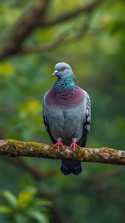 Random Pigeon In Nature Wallpaper