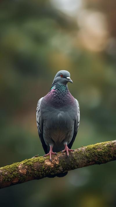 Random Pigeon In Nature Wallpaper