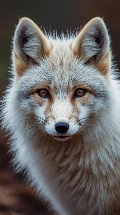 Snow Fox In Nature Wallpaper