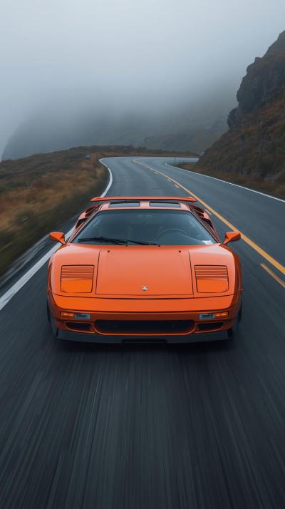 Gray Automotive Lighting Car