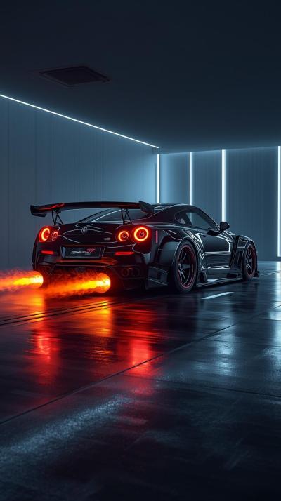 Gray Car Automotive Lighting