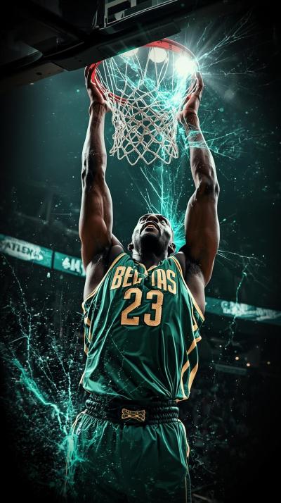 Giannis Antetokounmpo Power Slam Shattered Glass E
