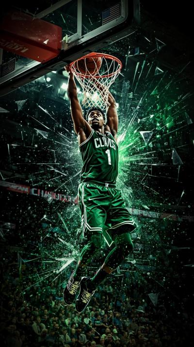 Giannis Antetokounmpo Power Slam Shattered Glass E