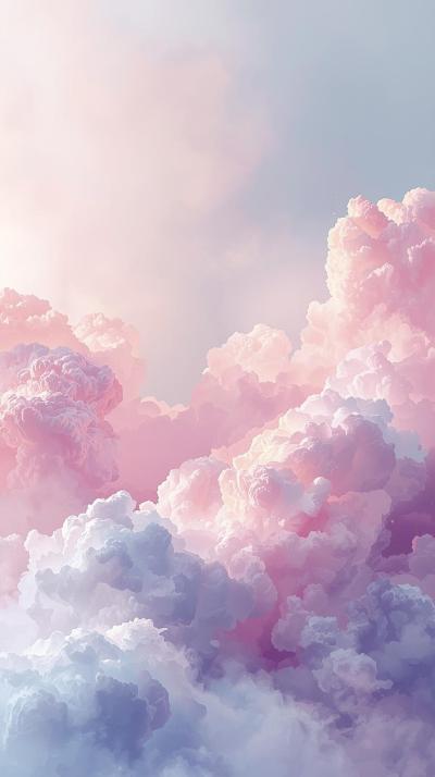 Art Clouds Wallpaper