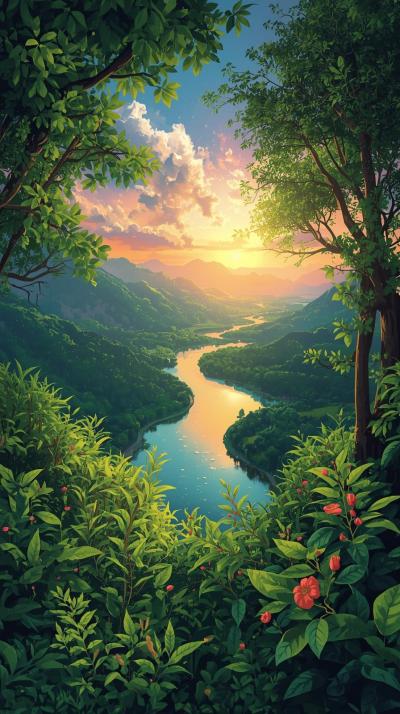 Art Nature Wallpaper