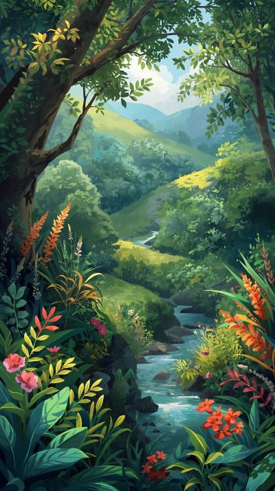 Art Nature Wallpaper