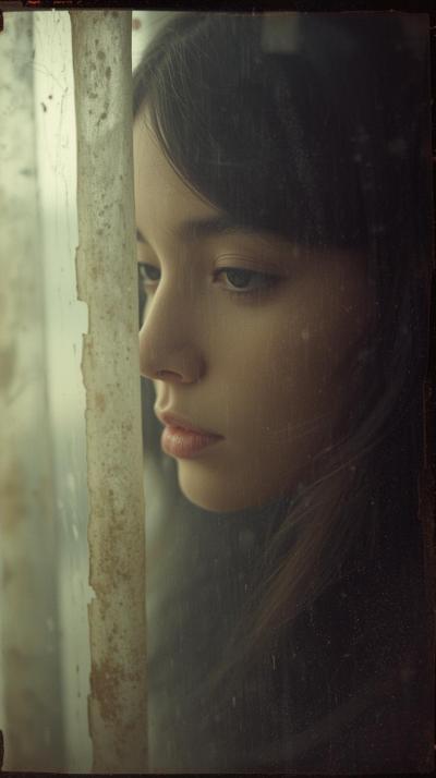 Dusty Film Grain Frame