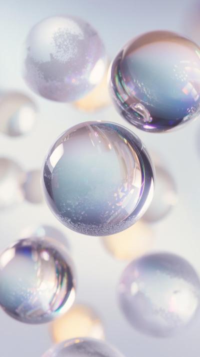 Glassmorphism Orbs