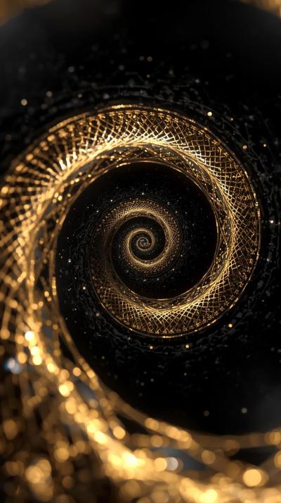 Golden Ratio Swirl