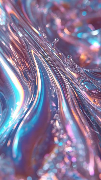 Iridescent Liquid MetalIridescent Liquid Metal