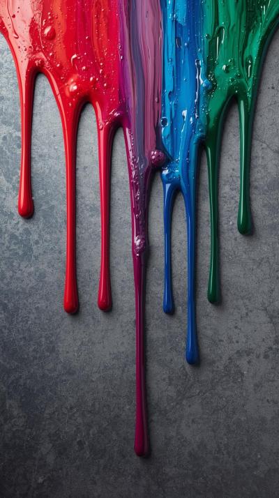 Liquid Paint Drip