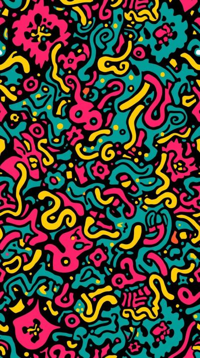 Memphis Pattern BurstMemphis Pattern Burst