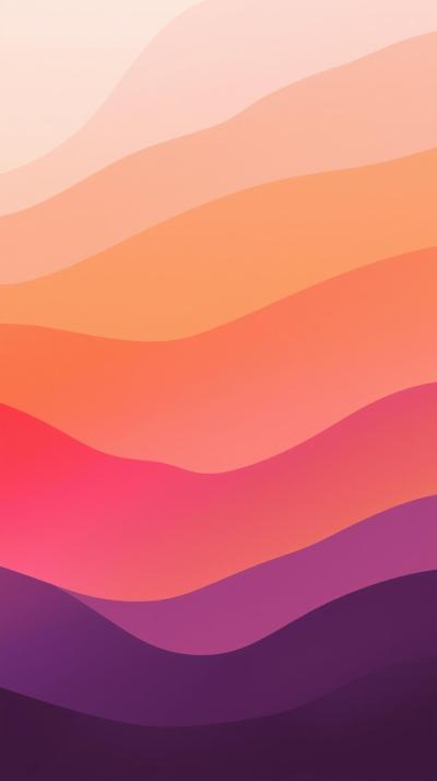 Minimalist Sunset Gradient