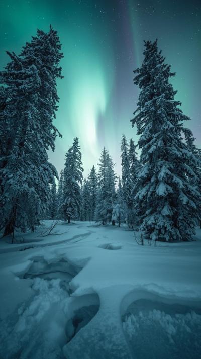 Nordic Winter Forest