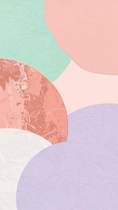 Pastel Geometric Collage