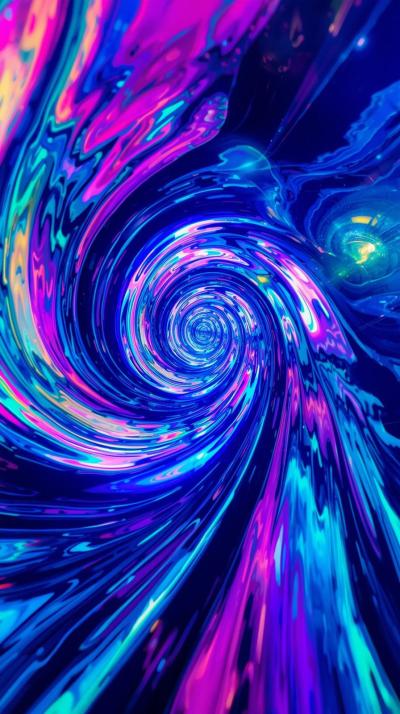 Psychedelic Swirl Tunnel