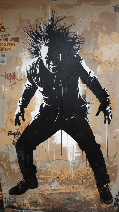 Stencil Street Art