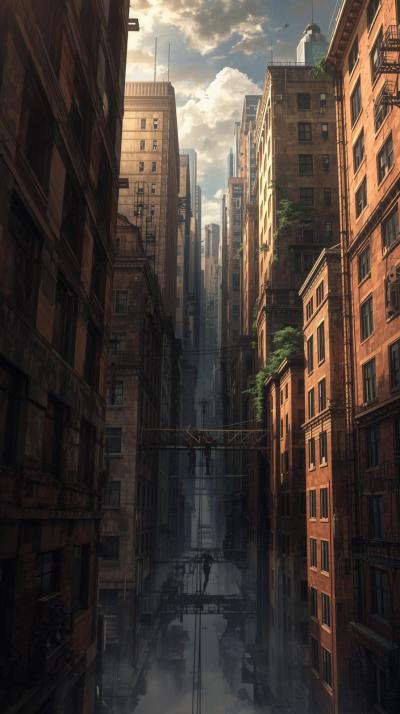 Attack On Titan ODM Cityscape