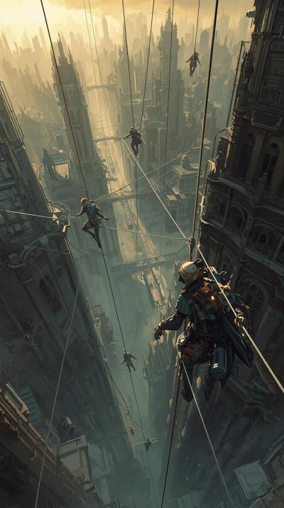 Attack On Titan ODM Cityscape