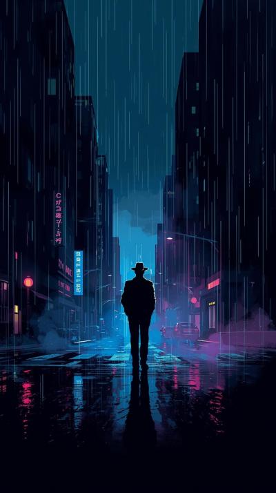 Cowboy Bebop Jazz Noir Poster