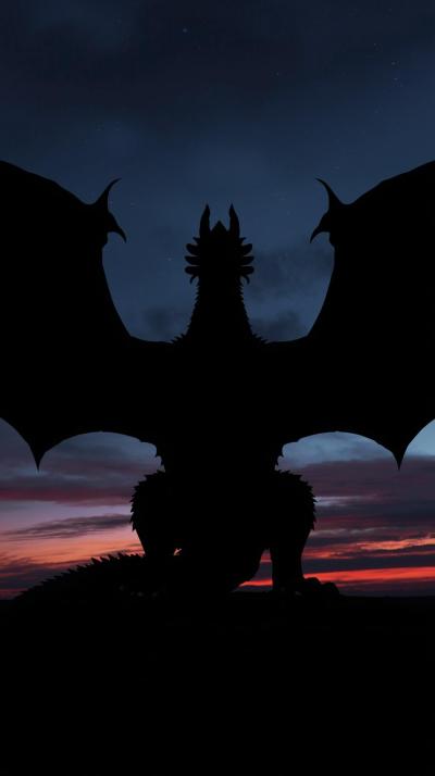 Berserk Dragonslayer Silhouette