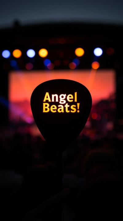 Beck Guitar Pick Angel Beats Afterlife School Suns