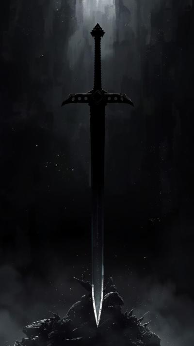 Berserk Dragonslayer Silhouette