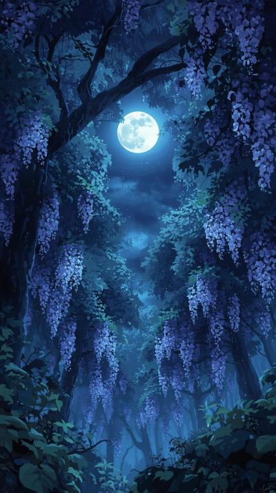 Demon Slayer Wisteria Night