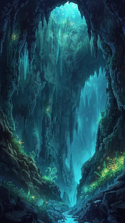 Made In Abyss Cavern Glow