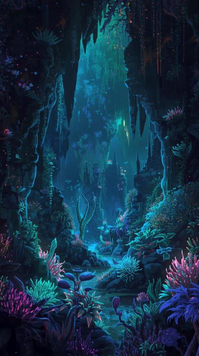 Made In Abyss Cavern Glow