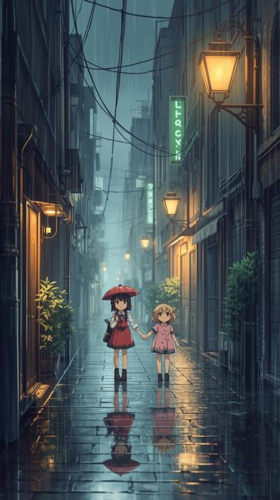 Weathering With YoClannad Dango Family Charmu Rain