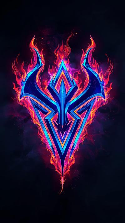 Blue Exorcist Demon Flames Sigil