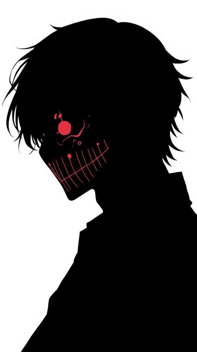 Bleach ZanpakutTokyo Ghoul Half Mask Portraito Sil