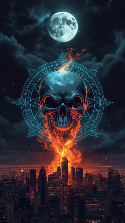 Blue Exorcist DemoSoul Eater Moon Grin Skylinen Fl