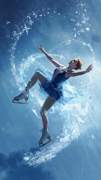 Yuri On Ice Rink Spin Trail