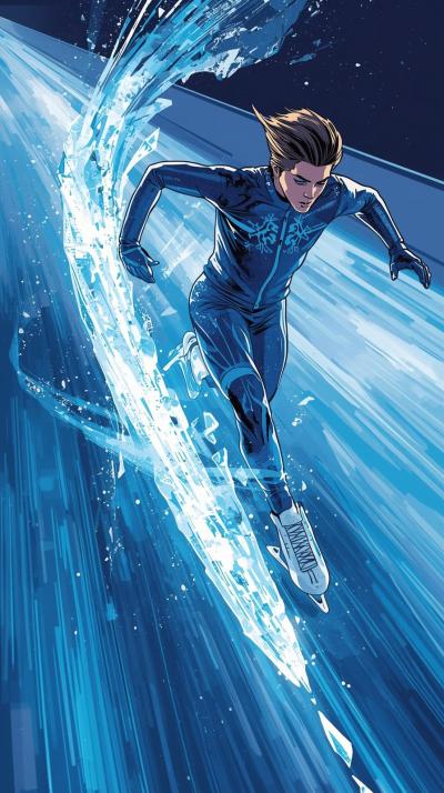 Yuri On Ice Rink Spin Trail