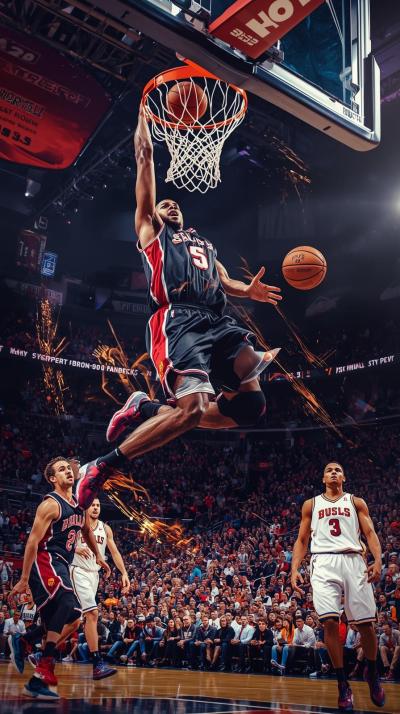 Slam Dunk Buzzer Beater Moment