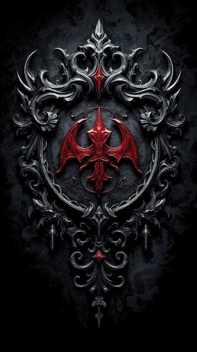 Hellsing Crimson Vampire Crest