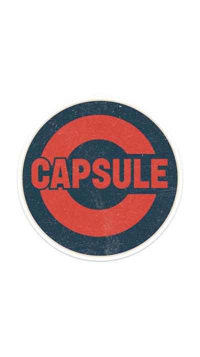 Dragon Ball Capsule Corp Sticker
