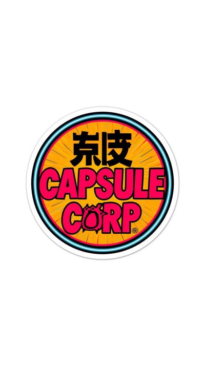 Dragon Ball Capsule Corp Sticker