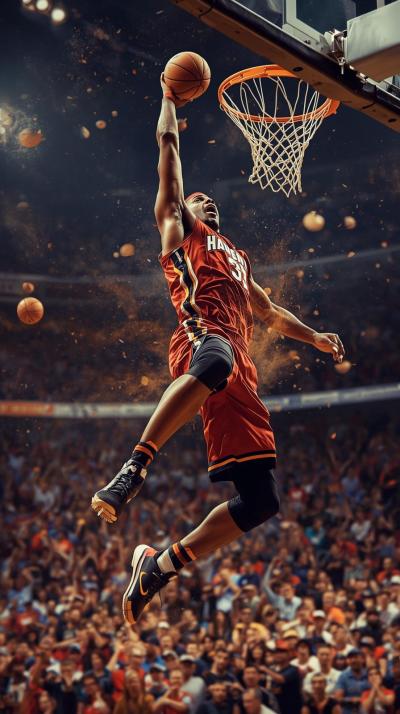 Slam Dunk Buzzer Beater Moment