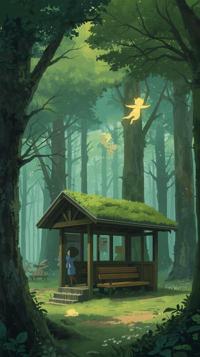 My Neighbor TotoroPrincess Mononoke Forest Spirits