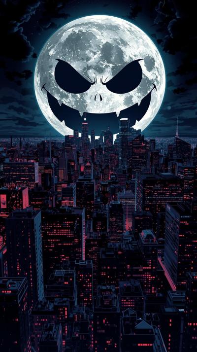 Soul Eater Moon Grin Skyline