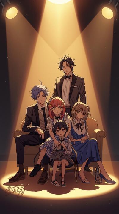 Spy X Family Family Oshi No Ko Star Idol Spotlight