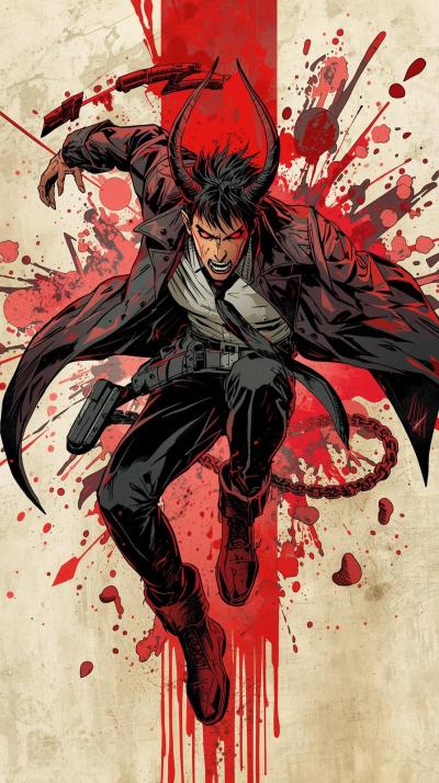 Chainsaw Man Devil Hunter Splash