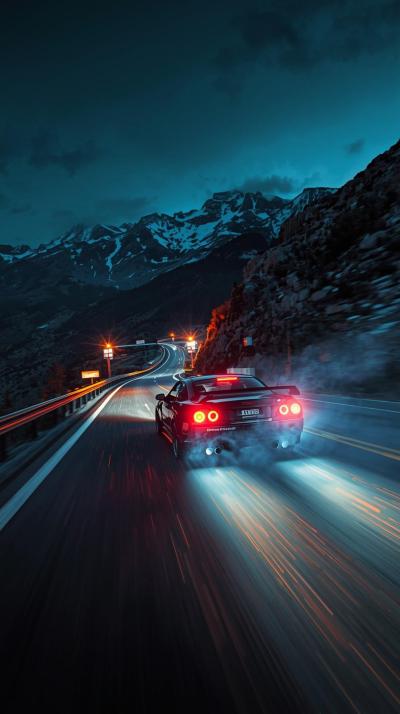 Initial D Mountain Drift Night