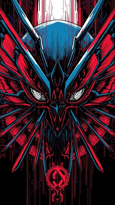 Code Geass Butterfly Mask Motif