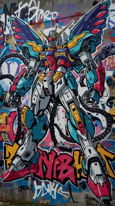 JoJo Golden Wind GEvangelion Unit Power Cableraffi